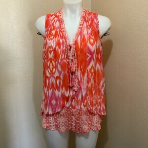 Halo sleeveless blouse